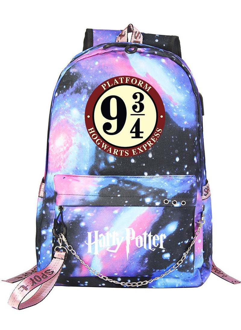 Harry Potter Cartoon Printed Backpack
