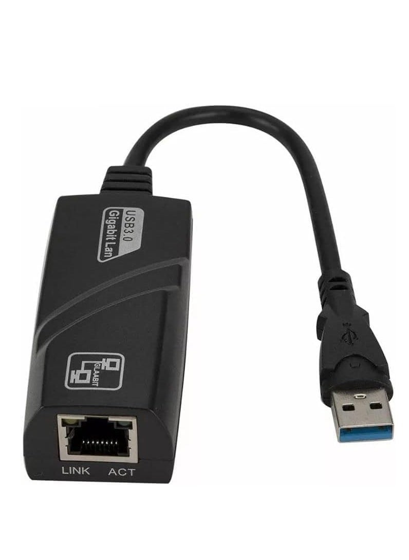 يونيفرسال محول USB 3.0 الى شبكة LAN ايثرنت بسرعة 1000 ميجا في الثانية  - Image 1