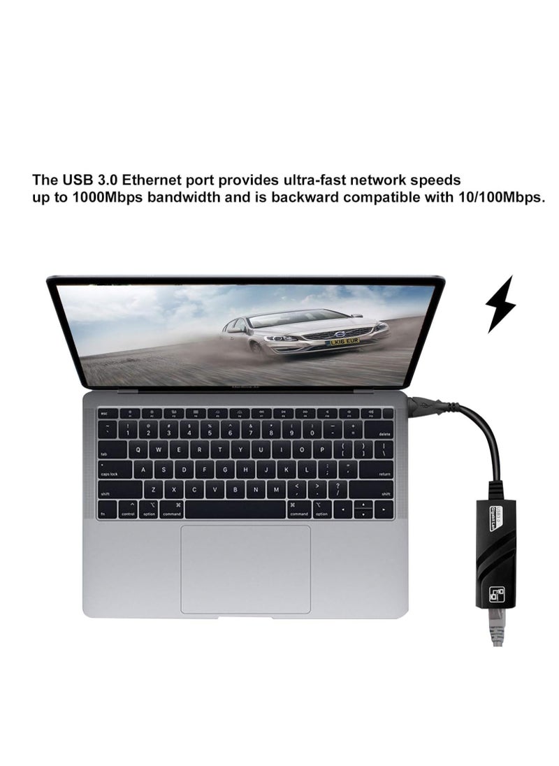 يونيفرسال محول USB 3.0 الى شبكة LAN ايثرنت بسرعة 1000 ميجا في الثانية  - Image 4