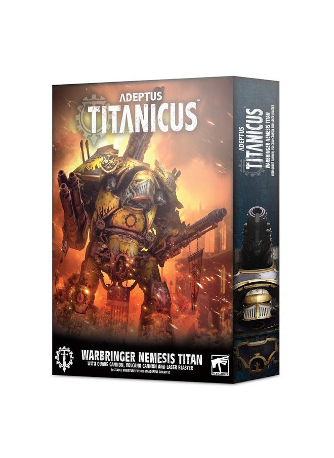 Games Workshop Games Workshop Adeptus Titanicus: Warbringer Nemesis Titan with Quake Cannon 