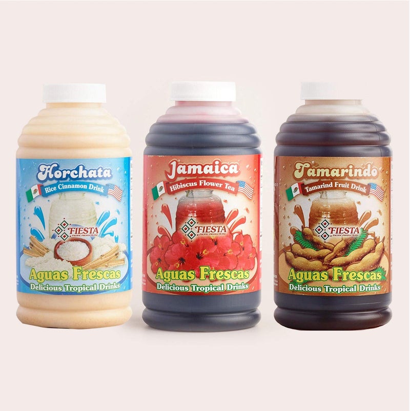 Fiesta Tamarindo Drink Concentrate 16oz Bottle(Sampler,3 Pack),16 Fl Oz(Pack of 3) - Image 1