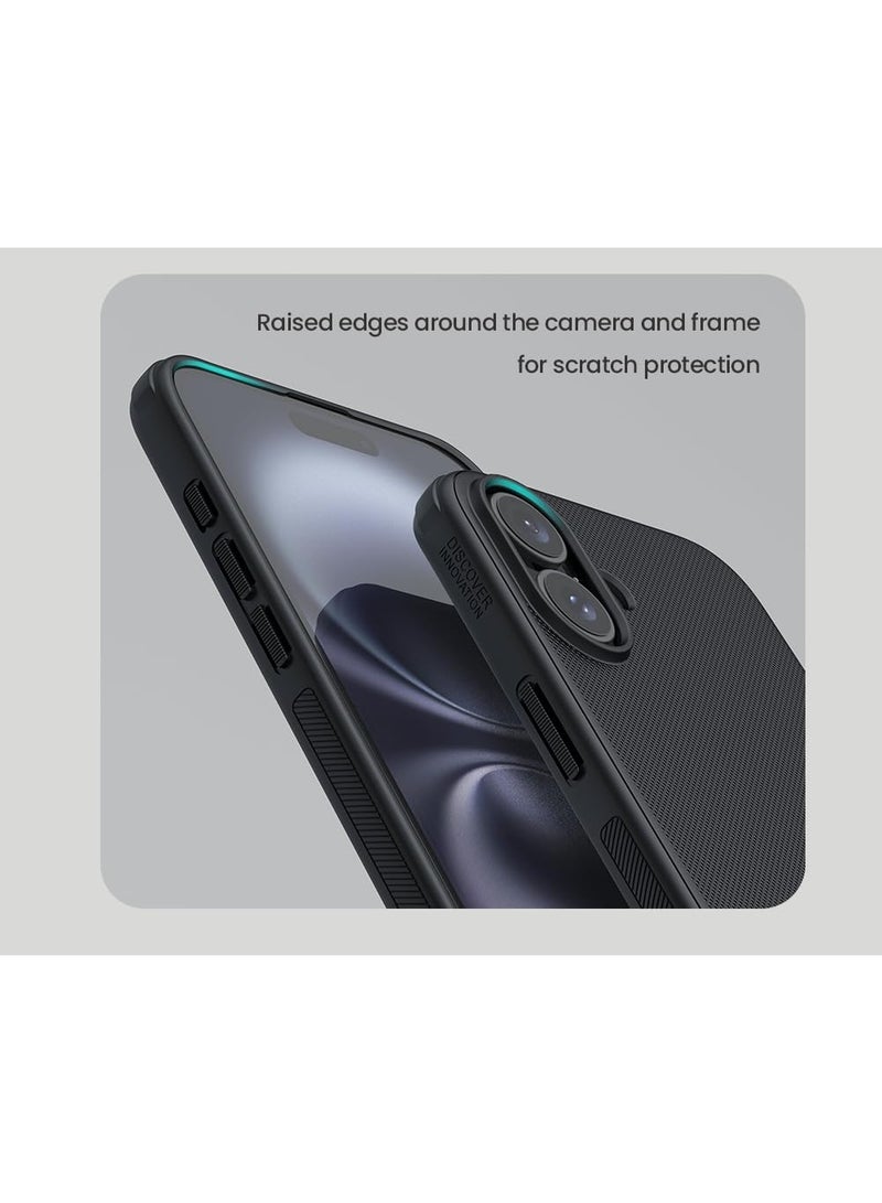 Nillkin Super Frosted Shield Pro case for iPhone 16ProMax - Black - Image 2