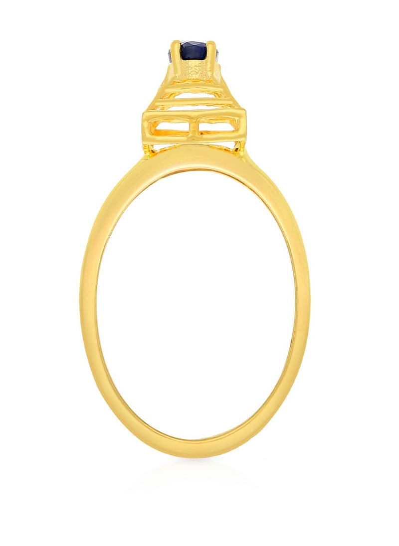 Malabar Gold and Diamonds 22 Carat 916 Purity Precia Gemstone Ring PGNFNC465RN1 for Women  - Image 3