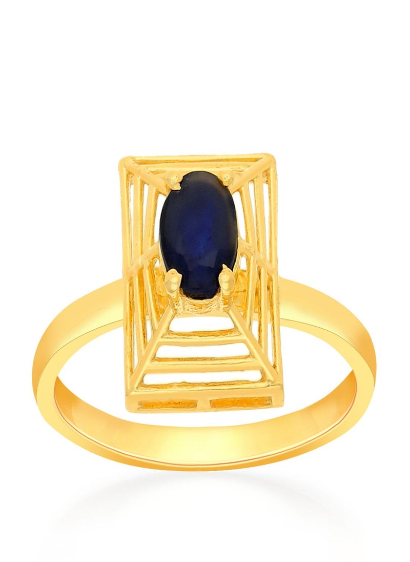 Malabar Gold and Diamonds 22 Carat 916 Purity Precia Gemstone Ring PGNFNC465RN1 for Women  - Image 1