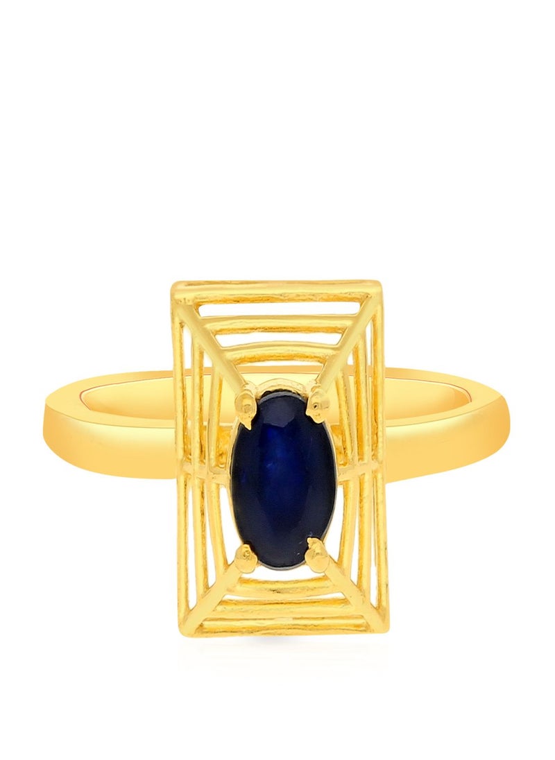 Malabar Gold and Diamonds 22 Carat 916 Purity Precia Gemstone Ring PGNFNC465RN1 for Women  - Image 2