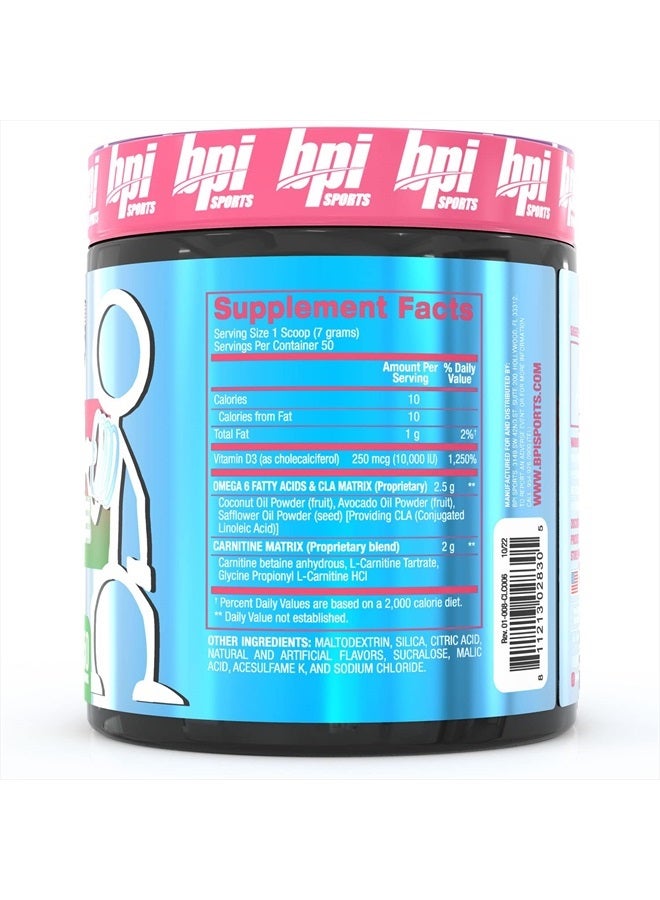 BPI SPORTS CLA+Carnitine–Conjugated Linoleic Acid–Weight Loss Formula –Metabolism, Performance, Lean Muscle–Caffeine Free–For Men & Women–Watermelon Freeze–50 servings – 12.34 oz.(Packaging May Vary) - Image 3