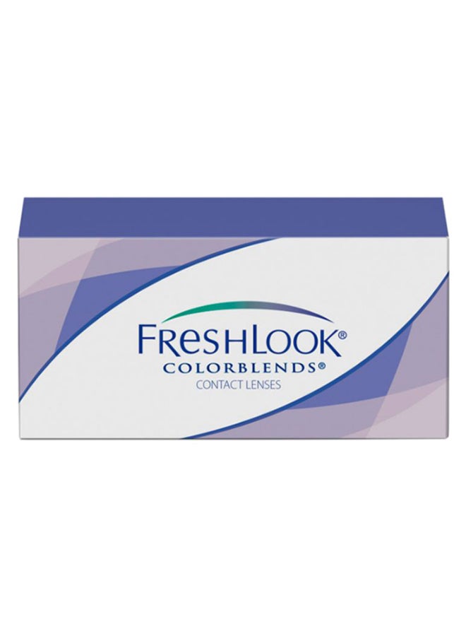 FRESHLOOK Women Pack Of 2 Colorblends Monthly Disposable Contact Lenses - Image 2