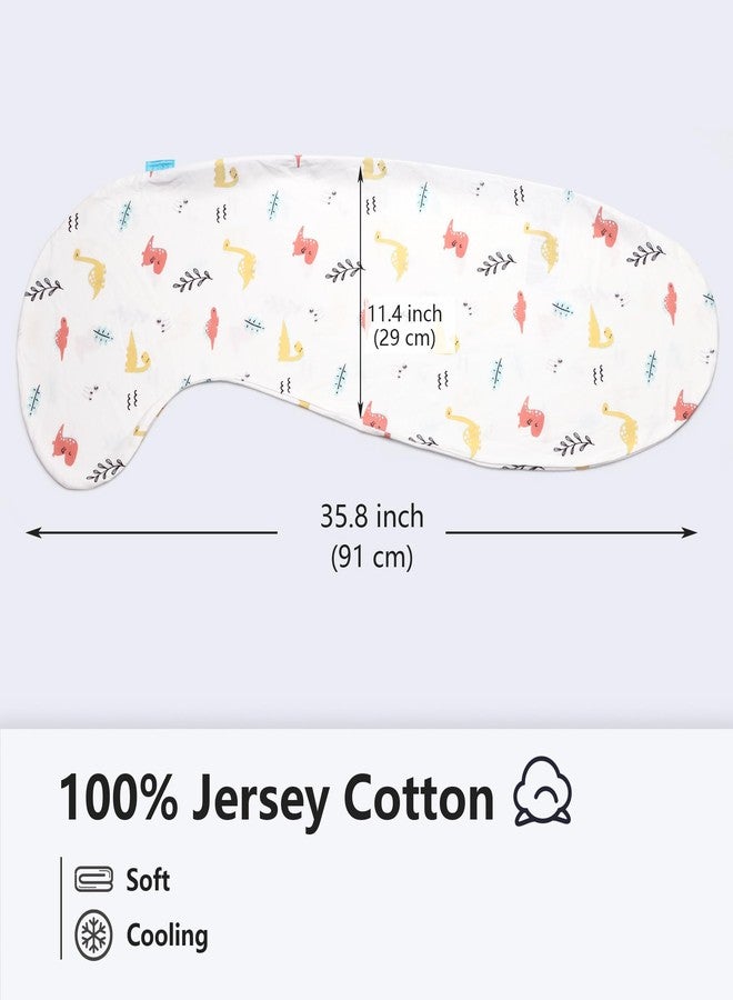 BYRIVER Replacement Pillowcase for BYRIVER Kids Body Pillow(Baby Dino) - Image 2