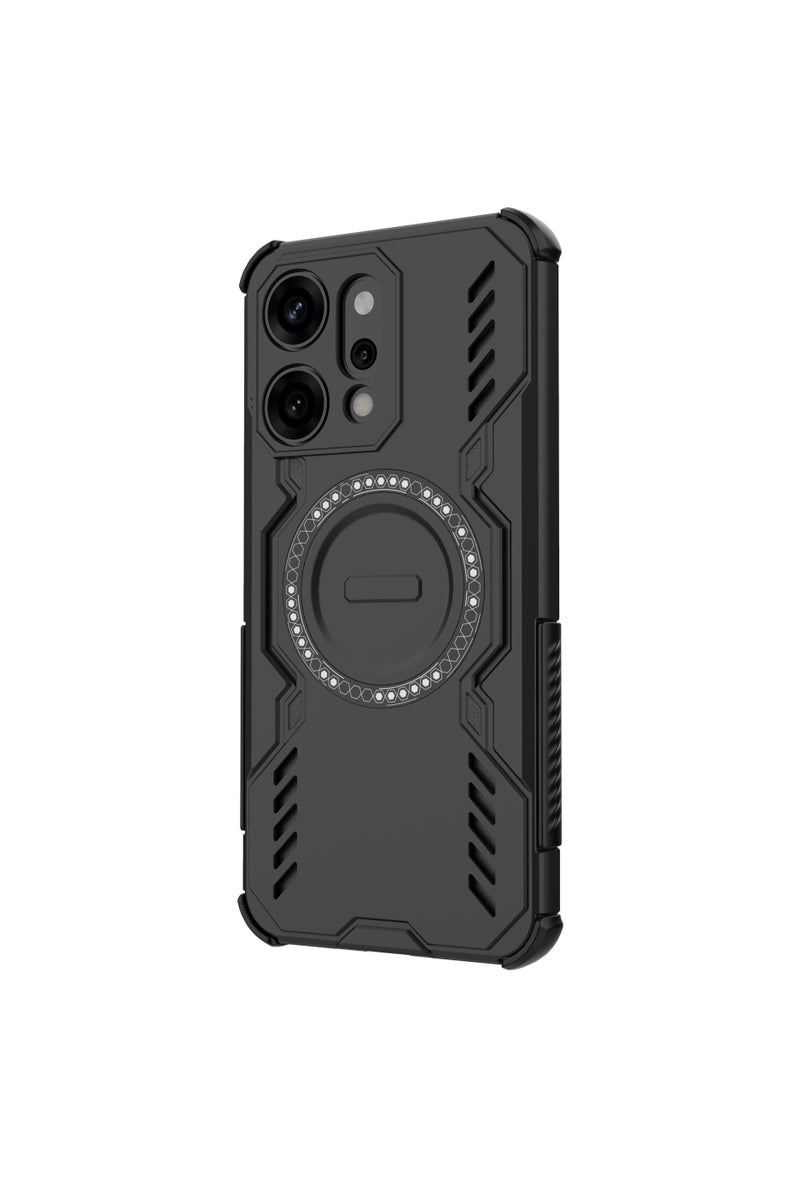 general Suitable for OPPO Reno14 Pro Magnetic Case Heat Dissipation Phone Case Magnetic Adapter Heat Dissipation Protection, Precise Fit - Image 1