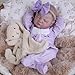 Milidool Realistic Reborn Baby Dolls 20 Inch Lifelike Newborn Baby Doll Girl Real Life Baby Dolls with Weighted Soft Body Baby Gift with Accessories for 3 Year Old Kids Girls Gifts Pretend Play - Image 2
