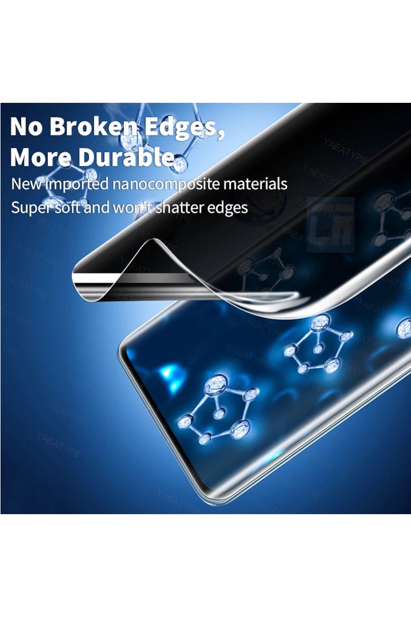 erorex Privacy Hydrogel 3PCS For Xiaomi 15 3PCS Privacy Anti-Spy Hydrogel Film For 15 Pro Ultra Full Cover - Image 4