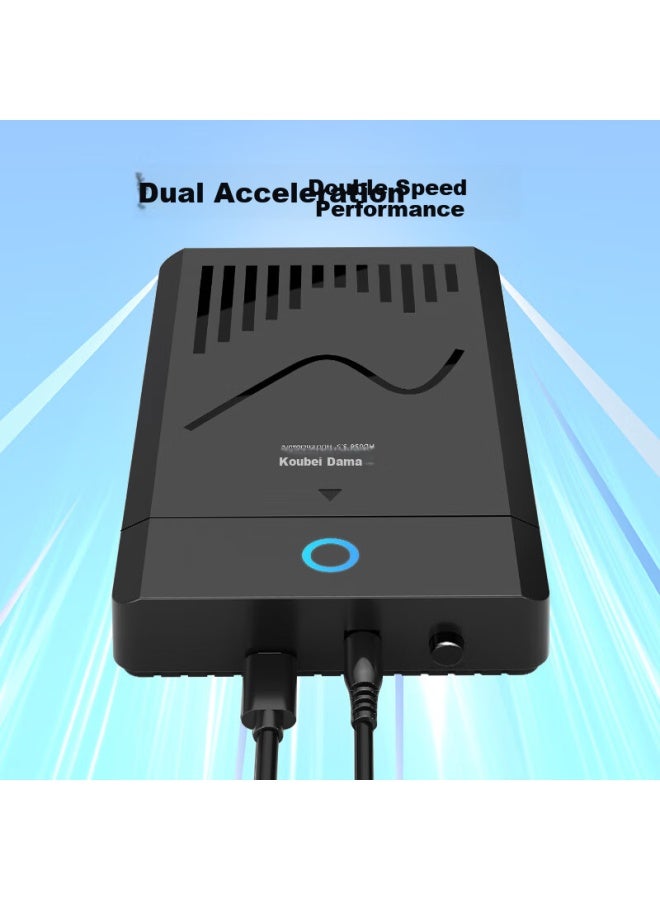 Dm Type-C Mobile Hard Drive Enclosure 2.5/3.5 Inch External Hard Drive Case Notebook Desktop External Sata Interface Ssd Solid State Mechanical Hard Drive Hd036 - Image 2