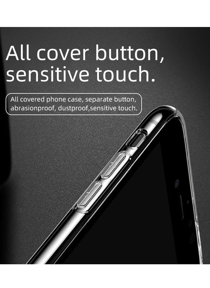 MIGOFAST - Magnetic Phone Case for iPhone 7PLUS 8 Plus Case with MagSafe Wireless Charging Shockproof Protective Case for iPhone 7PLUS 8 Plus 5.5" Clear - Image 1