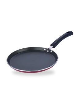 VINOD Vinod Zest Aluminium Non Stick Dosa Omni Tawa - 28cm | 4mm Extra Thick | 3 Layer Ceramic Coat | Bakelite Handle | Toxin Free | Gas Base - 1 Year Warranty  - Image 1