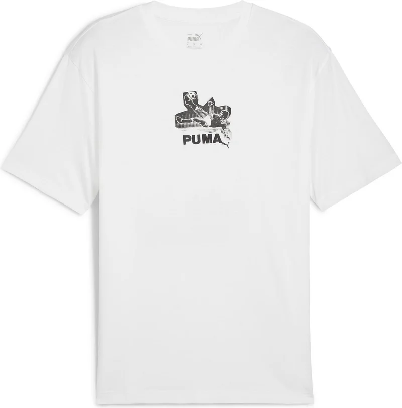 PUMA Graphics Bicycle Kick Tee Men's T-Shirt