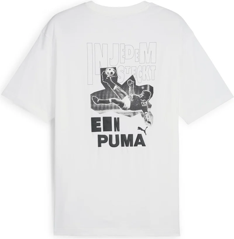 PUMA Graphics Bicycle Kick Tee Men's T-Shirt