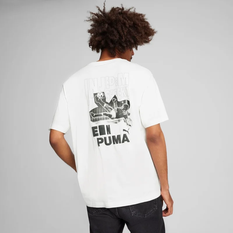PUMA Graphics Bicycle Kick Tee Men's T-Shirt