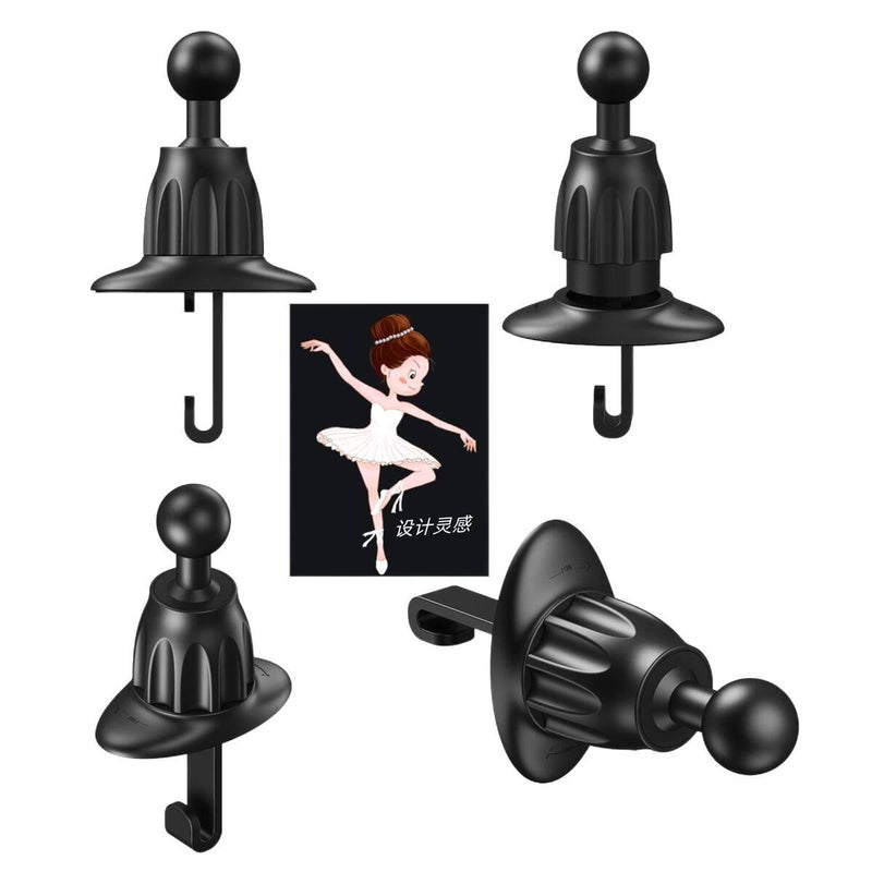 Car Phone Holder for Universal Fit Black for Tabletop Use - Image 4