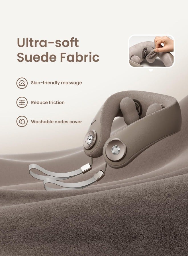 RENPHO RENPHO Neck Massager with Heat [2025 Upgraded], 6D Cordless Neck Massager for Pain Relief Deep Tissue, Kneading Neck Massage, Portable Heated Neck Massager, Gifts for Women Men Mom Dad  - Image 4
