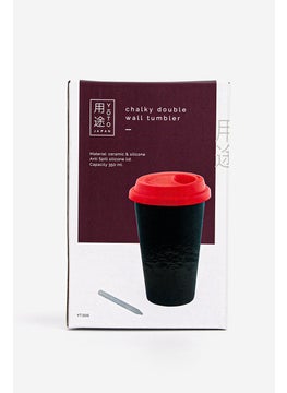 Chalky Double Wall Tumbler, Black and Red - pzsku/ZFA054FC06F79FD5B2087Z/45/_/1733755540/870428d2-d6ea-487e-8e98-b37438f37077