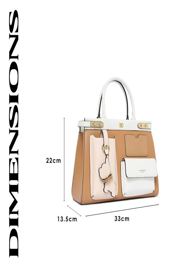 Akiki London Women's Southall Satchel Bag | Satchel Handbag for Work | Ladies Purse | Stylish Shoulder Bag | Gift for Women - Image 3