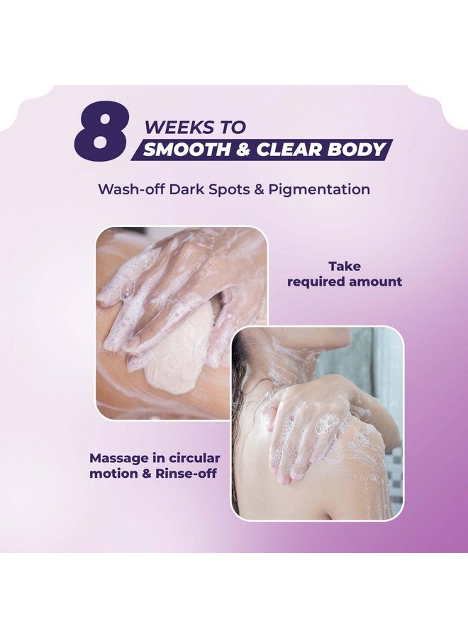 Sanfe Dark Spots Brightening Skin Lightening Soap | 2% Kojic Acid, Hydrating & Vitamin C | Anti Aging & Sun Protection | Skin Whitening Soap For Women| Tan Removal Hyperpigmentation & Glow Moisturizing Bath Soap For Men & Women Glowing Skin Pack Of 1 - Image 5