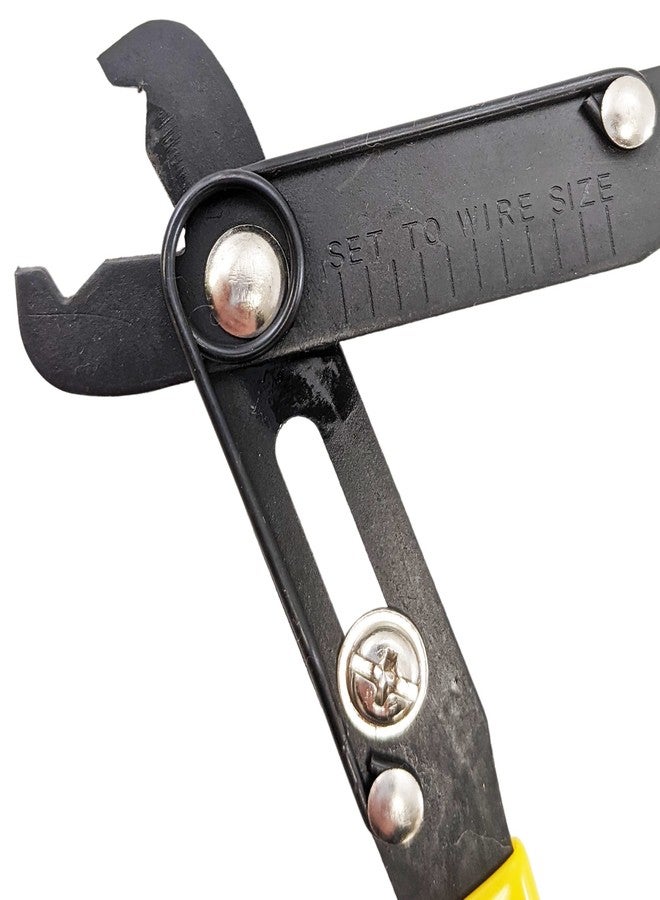 EX ELECTRONIX EXPRESS 5" Wire Stripper & Cutter with Self Opening Cushion Grip Handles (8 to 30 Gauge) by Electronix Express (1 Pack) - Image 2