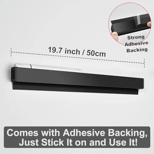 origreen 2 Pieces Ticket Holder Receipt Holder for Restaurant Refrigerator No Drill Restaurant Ticket Order Holders for Walls Home Kitchen Office Cafes Pubs Bars Black 197 2pcs - Image 3
