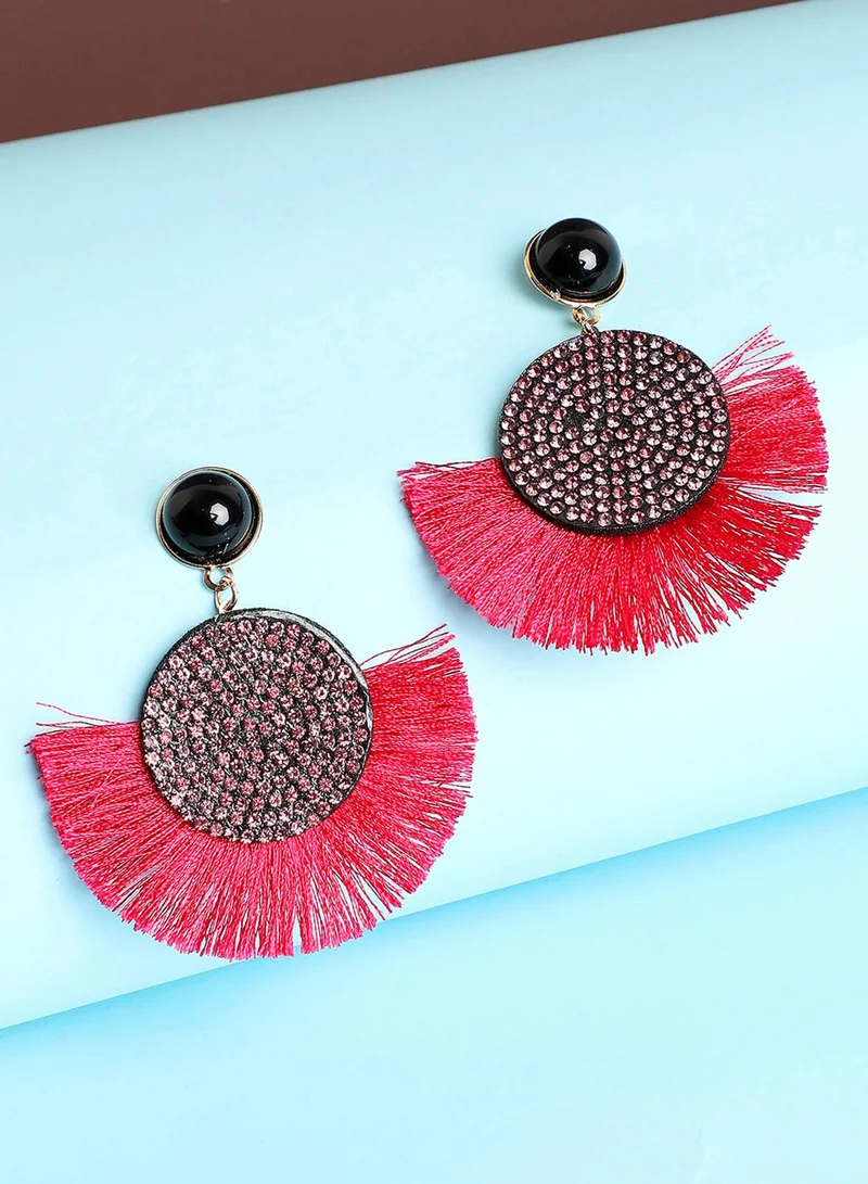 SOHI Tassel Artificial Drop Earring Jewellery