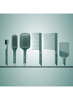 فروم فرشاة شعر احترافية على شكل مجداف أكثر سلاسة لتنعيم الشعر المجعد والمتطاير وفك تشابك الشعر الرطب والجاف السميك والمموج والمجعد أو المتعرج يقلل من التجاذب.  - Image 4