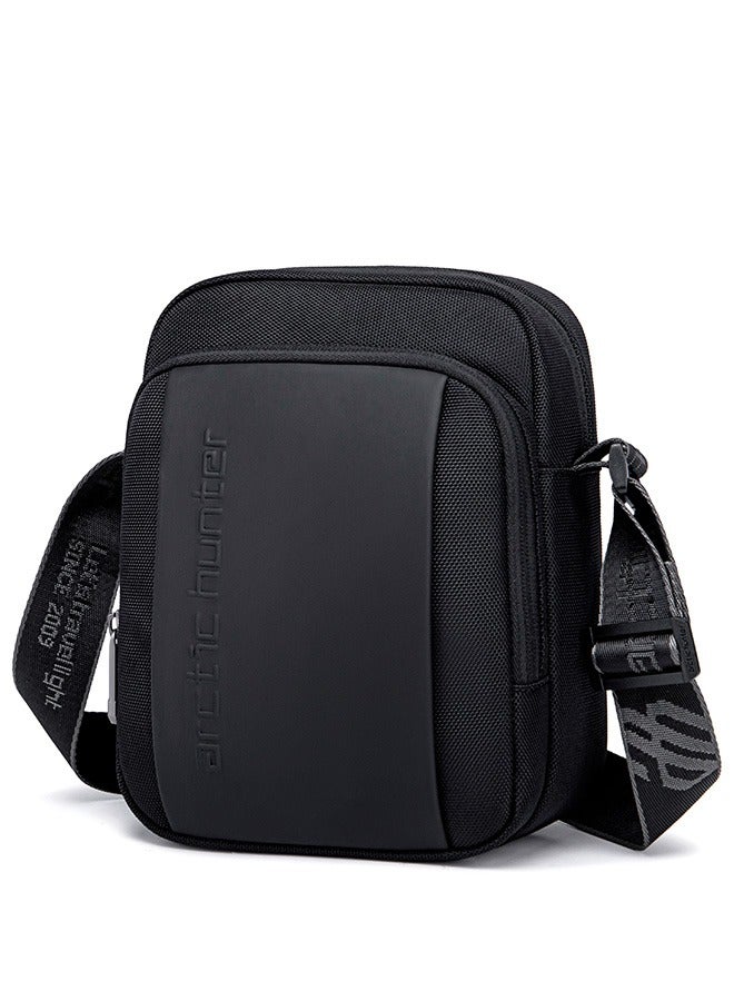ARCTIC HUNTER K00542 9.7-inch Men Casual Shoulder Bags Waterproof Crossbags Black - Image 1