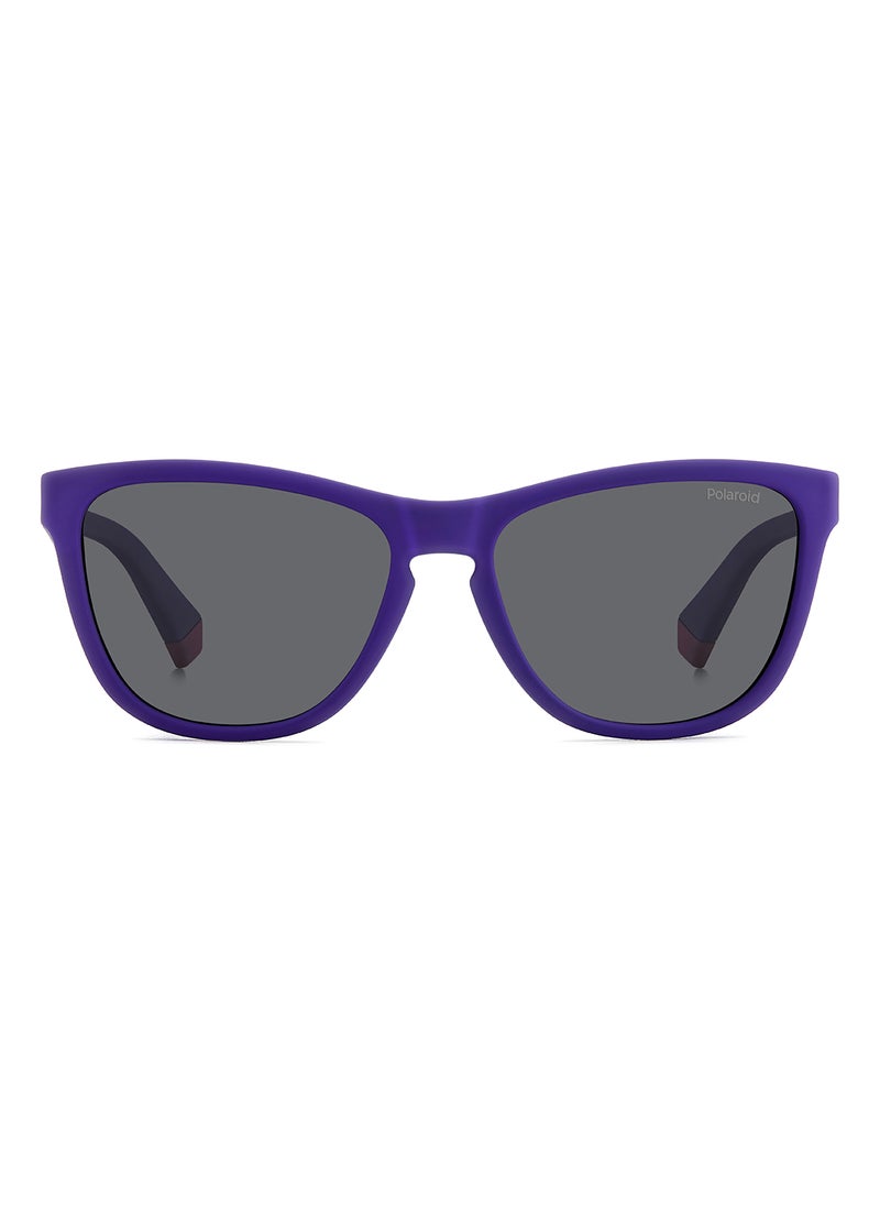 Kids Unisex Polarized Rectangular Sunglasses - Pld 8056/S Violet Millimeter - Lens Size: 49 Mm - pzsku/ZFA05A18FE0E00EAC2B4DZ/45/_/1708348238/ba3c510b-3d02-4191-8055-22ac6016f4eb