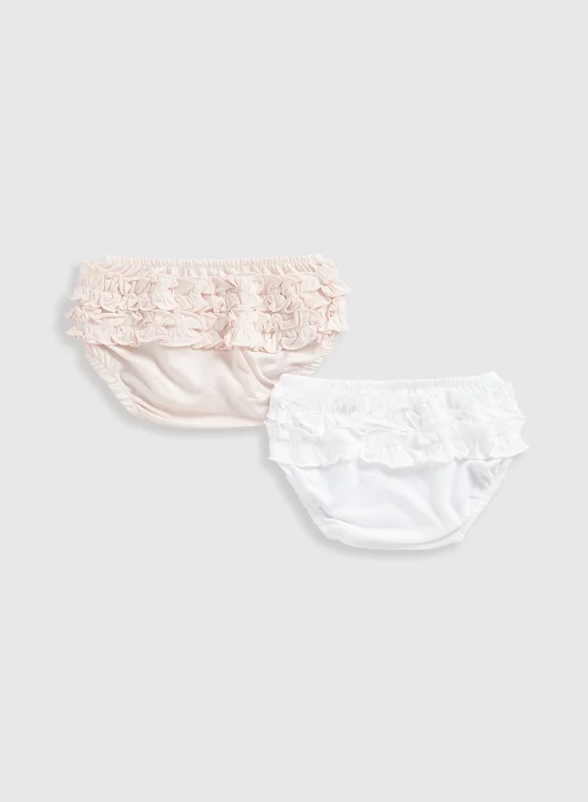 mothercare Frilly Briefs - 2 Pack