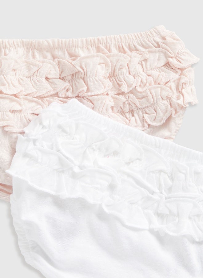 مذركير سراويل داخلية بكشكشة - عبوة من قطعتين - Image 2