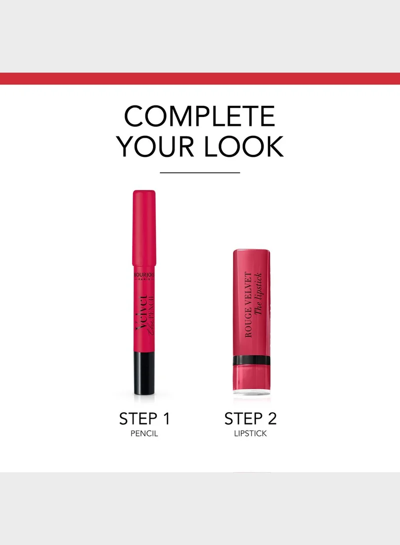 BOURJOIS PARIS Bourjois Rouge Velvet The Lipstick – 04 – Hip Hip Pink 2.4g