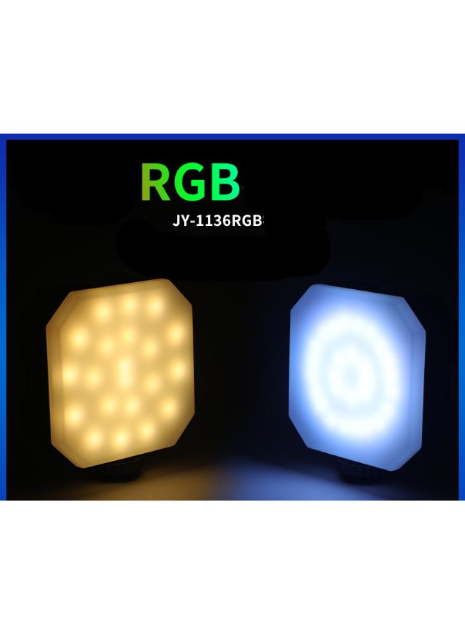 طقم إضاءة مؤتمرات الفيديو مع كرات LED، أضواء كاميرا LED قابلة للتعتيم من 3000-7000K مع كوب شفط، حامل ثلاثي صغير بزاوية دوران 180°، مشبك متحرك لليوتيوب/التدوين/البث المباشر - Image 4