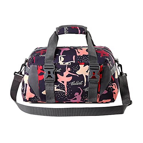 WVMKOR SmallLarge Dance Duffle Bag For Girls Sport Gym Bags For Women Yoga Bag Colorful Large - Image 3