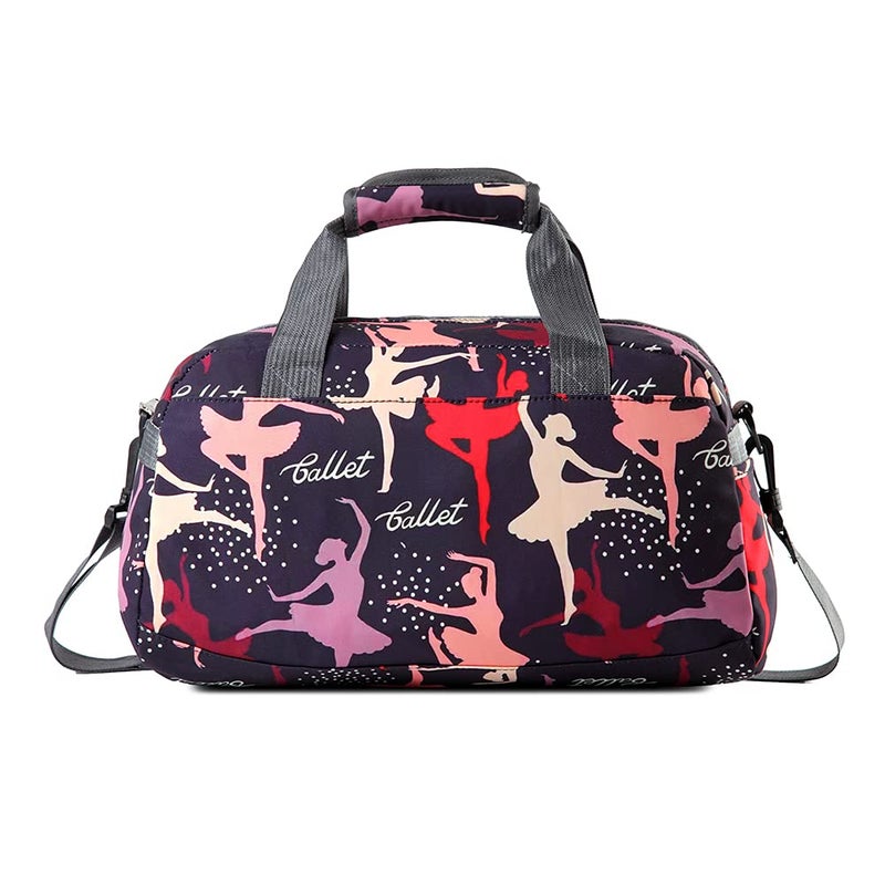 WVMKOR SmallLarge Dance Duffle Bag For Girls Sport Gym Bags For Women Yoga Bag Colorful Large - Image 2