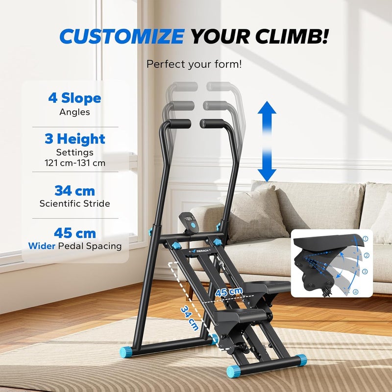 Merach Stair Stepper for Home Gym Exercise & Fitness Equipment , New Version for Workout - Image 4