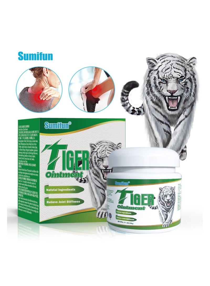 Sumifun Tiger Ointment,quick pain relief,Promote Blood Flow for Neck Elbow Shoulder Joint - Image 2