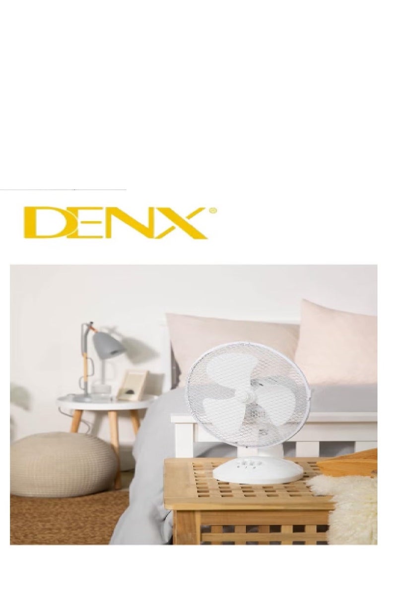 Denx Small Desk Fan With Powerful Cooling And Quiet Sound - Image 4