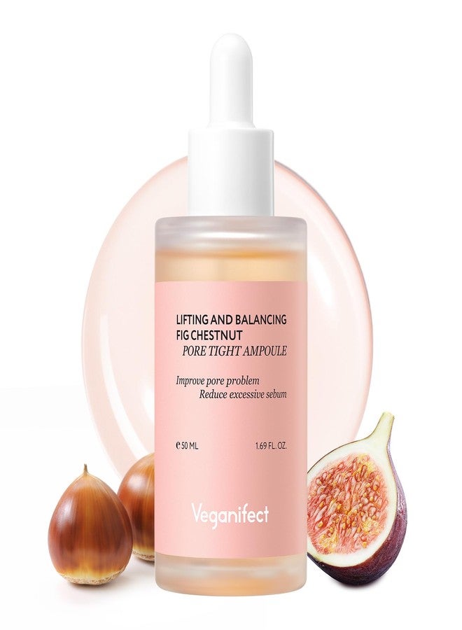 VEGANIFECT Pore Refining Ampoule, Pore Tightening, Reduce Sebum, Korean Skin Care, Vegan, 1.69 Fl Oz - Image 1