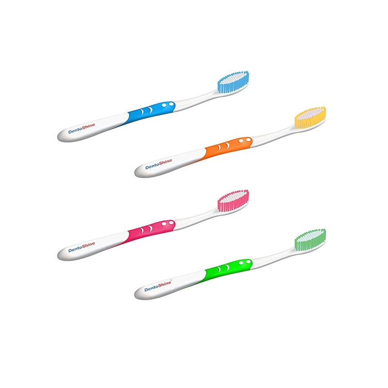 DentoShine Extra Care Soft Brush - Blue - Image 2