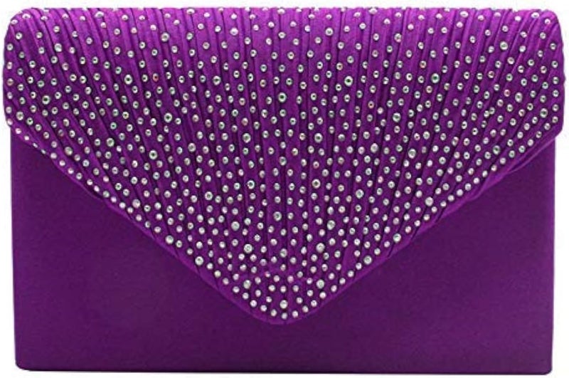 Groupcow New Ladies Evening Handbags Bridal Wedding Bag Handbag - Image 1