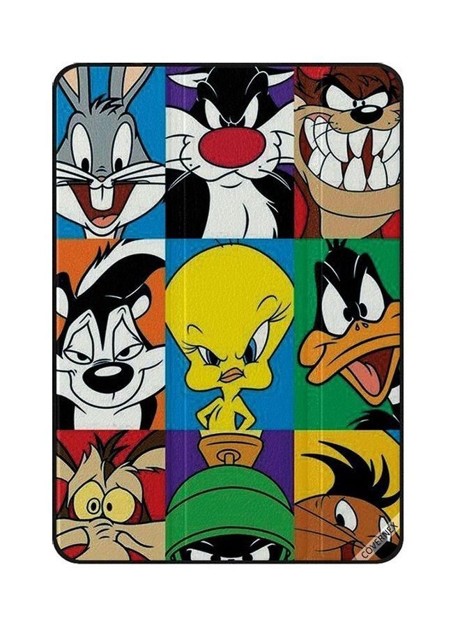 نيبمينينت غطاء حماية واقٍ بتصميم شخصية تويتي والأصدقاء لجهاز أبل آي باد برو الجيل الثاني متعدد الألوان