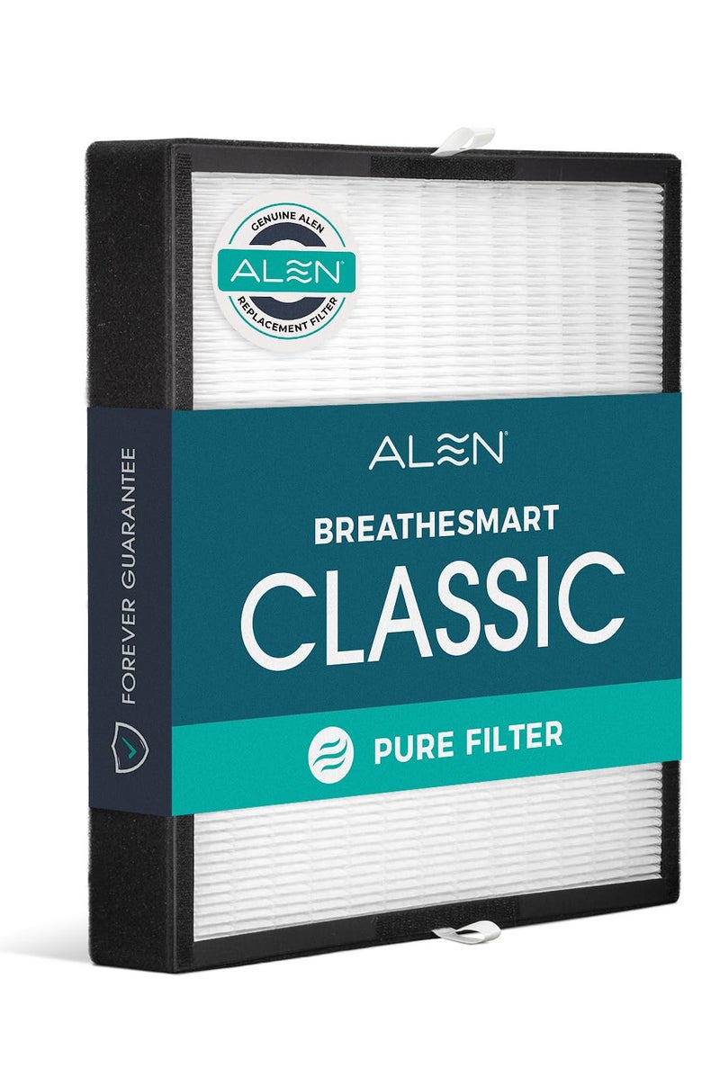 Alen Air Filter BF35-VOC/Smoke Replacement HEPA Filter for BreatheSmart Classic Air Purifier - Captures Allergens & Mold + VOCs & Smoke (1 Filter) - Image 1