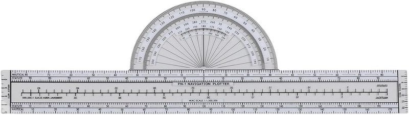 Aviation Flight Plotter Tool for Measuring Distance and Direction in Training - Image 3