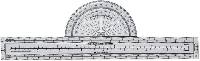 Aviation Flight Plotter Tool for Measuring Distance and Direction in Training - Image 4