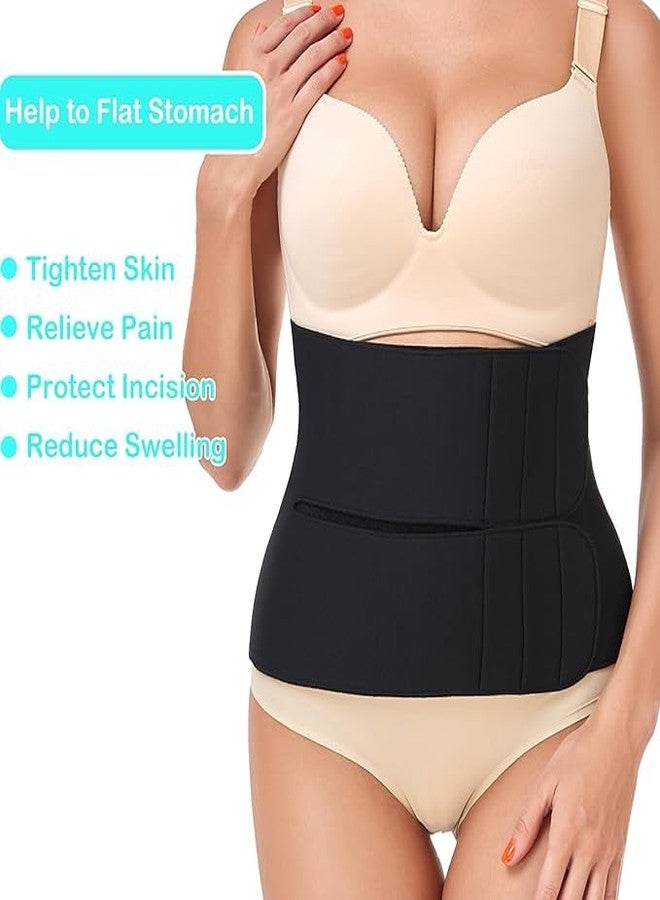 جيرن حزام البطن من النيوبرين من جيرن، مناسب لعمليات شد البطن بعد استئصال الرحم، حزام ضغط للبطن والخصر، مقاس موحد يناسب مقاس الخصر من 30 إلى 42 بوصة. - Image 2