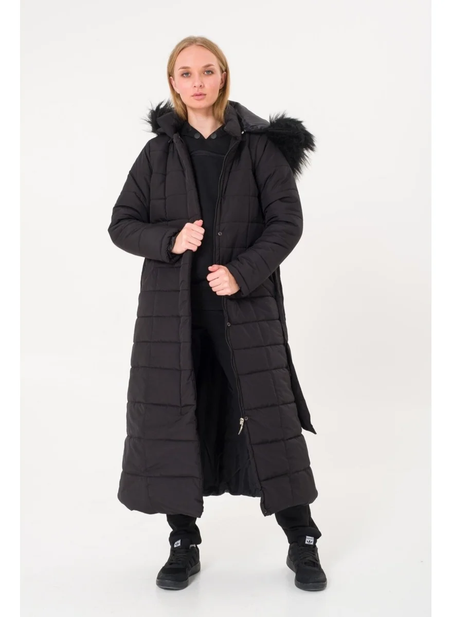 Barbora Daily Winter Full Length Women's Puffer Coat BT180S